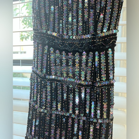 ASOS backless beaded cocktail dress - Picture 4 of 6